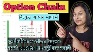Understand Option Chain in very simple language, beginner to advanced level