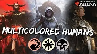 Multicolored Humans [MTG Arena] | Mardu Human Tribal Deck in RNA Standard