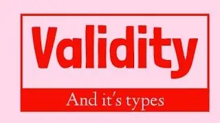 types of validity