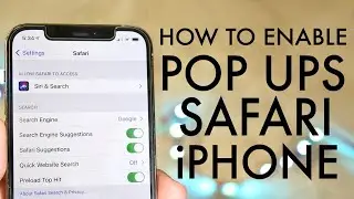 How To Allow Pop Ups On Safari On ANY iPhone!