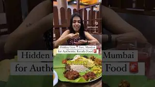 A true hidden gem in Mumbai for Authentic Kerala Food #food #foodie #keralafood #kerala #prawns