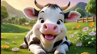 Baby Cow Says Moo Moo Moo | Fun Animal Song for Kids | Interactive Nursery Rhyme