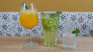 Forget Store-Bought Soda! Homemade Refreshing Sprite, Kiwi Mojito & Peach Spritz 🍹✨ | Whisper Cafe