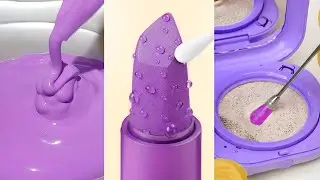Não Jogue Fora Maquiagem Estragada,Como Reparar E Transformar 💄ASMR De Restauração De Maquiagem #177