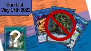 May 2022 Yu-Gi-Oh banlist!!!!