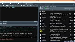 R Tutorial 4. How to install Package in R Studio| R package