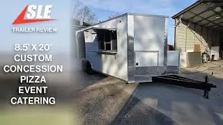 8.5' x 20' Custom Concession Pizza Event Catering