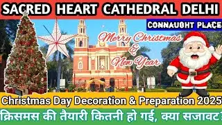 Sacred Heat Cathedral Church Connaught Place Delhi | Sacred Heart Church Christmas Celebration Delhi