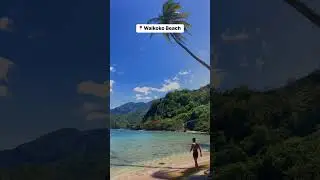 Top 5 beaches you must visit in Kauai 🏝️ #hawaii #hiking #travel #traveltips #travelguide #beach