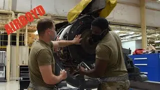A-10 Engine Shop &bull; GE TF34
