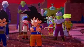 Dragon Ball Z Kakarot- Gomah obtiene el tercer ojo, comienza la batalla!