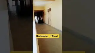 GEC Arwal Badminton 🏸Court #sports #bihar #btech #shorts