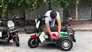 Giới thiệu xe điện 3 bánh mini FORLOVE 2023 bản nâng cấp
