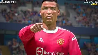FIFA 22 PS5 - Manchester City Vs Manchester United (Manchester Derby) - Premier League - 4K Gameplay