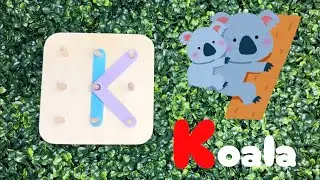 Words to learn in English | Words that start with K | Learn the letter K | English alphabet | ABC 