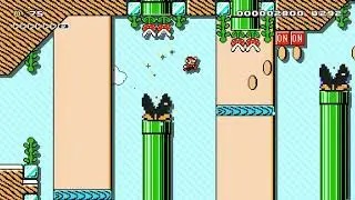 Icy Caves #2 (platforming) by isthatRICE 🍄Super Mario Maker 2 Switch No Commentary #drz