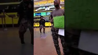 Fremont St. Experience Contortionist Dancer 12 26 2020