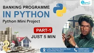 Python Banking Project Part - 1 | Beginner Python Project with Full Code Tutorial