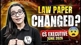 Important Law Updates🚨 | Exam-Relevant Changes | CS Executive June 2026