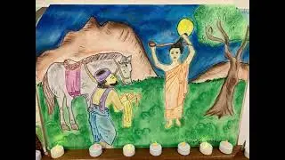 Budu Siritha Art Exhibition Dhamma School Children adelaide sri lanka buddhist vihara. 2021.6.27