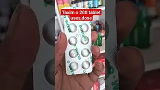 taxim o 200 use in hindi | What is Taxim O 200 tablet used for #shorts #fever