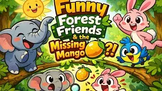 🐰🐦 Funny Forest Friends | Kids Comedy StoryWelcome to the Funny Forest Friends 🌈