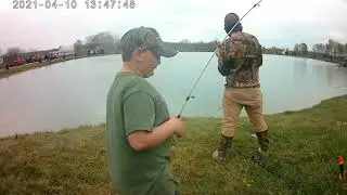 Castaway paylake fishing 119 pound  Bluecat caught.