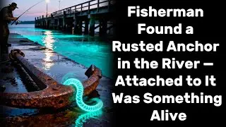 A Fisherman Found a Rusted Anchor in the River &mdash; Attached to It Was Something Alive