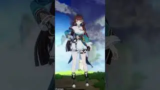 New Sushang bridge flex from 8.2 beta #Sushang #Honkai #honkaiimpact3rd #hoyocreators