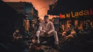 HAQ KI LADAI _FARHAN MIRZA_( OFFICIAL MUSIC VIDEO ) 2024