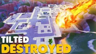 Tilted Towers getting hit by a Meteor? Fortnite Battle Royale (Road To 1k Subs)