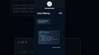 Long text? Use CSS line-clamp &mdash; clean truncation in 3 lines! ✂️📚