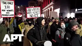 &lsquo;No Justice, No Peace&rsquo;: Protesters Rally in Minneapolis Over ICE Agent Killing Woman Near Court
