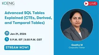 Advanced SQL Tables Explained (CTEs, Derived, and Temporal Tables)