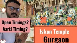 How to reach Iskon temple gurgaon #timing