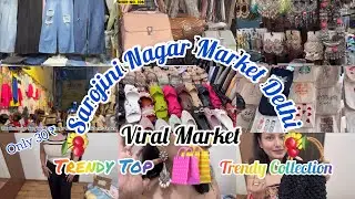 SAROJINI NAGAR MARKET DELHI |  Latest Collection 2024 With Shop Number | Branded Dress,Bag,Top,Shoes