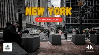 Walking Tour of East Midtown Manhattan | New York City 4K Urban Exploration