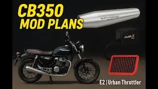 Ep2: Honda H&rsquo;ness CB350 Modification Plans | Red Rooster Exhaust, FuelX, Air Filter & More