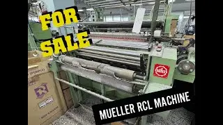 Used Jakob M&uuml;ller RCL Raschel Machine &ndash; Full Set, Very Low Hours &ndash; For Sale  video 4