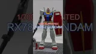 Мастерская Cyn | Шорты RX78-2 Gundam 1/700, напечатанные на 3D-принтере