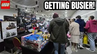 На этих мероприятиях, посвященных LEGO, становится очень многолюдно! Coventry National Brick Event