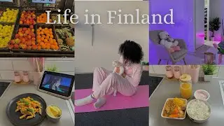 Cold winter night routine after work in Finland  |  Solo Living diaries | Silent Vlog 