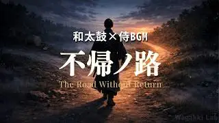 【和太鼓×侍BGM】背を向けた道には戻らない｜不帰ノ路 - The Road Without Return