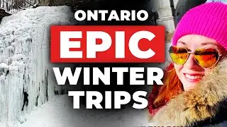 4 EPIC WINTER ROAD TRIPS IN ONTARIO!