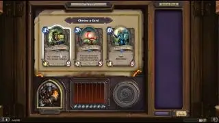 [Hearthstone] Arena Run 1.1 Picking a Hero and 