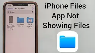 How to Fix Files Not Showing In Files App on iPhone | Files Missing From iPhone Files App.