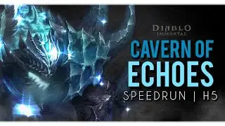 Cavern of Echoes SPEEDRUN SOLO | Diablo Immortal