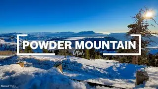 Powder Mountain in Eden, Utah 4k