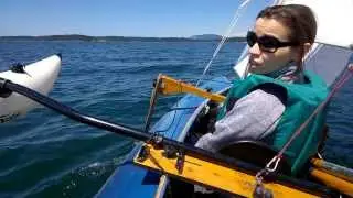 Klepper Sailing the Orcas Island Coast