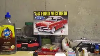 Plastic Models - 1/25 Lindberg 1953 Ford Victoria - Work In Progress #1